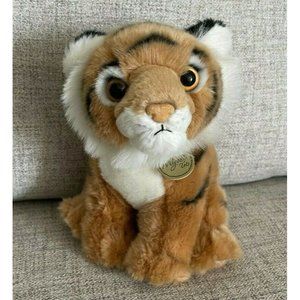 Miyoni Aurora Bengal TIGER Cub Plush Cuddly Stuffed Animal 9" VERY SOFT